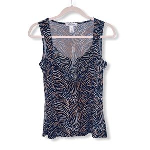 White House Black Market Women’s Small Tiger tank
